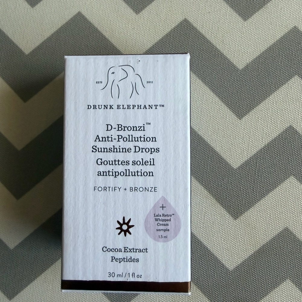 Drunk Elephant D-Bronzi Sunshine Drops with Cocoa Extract
